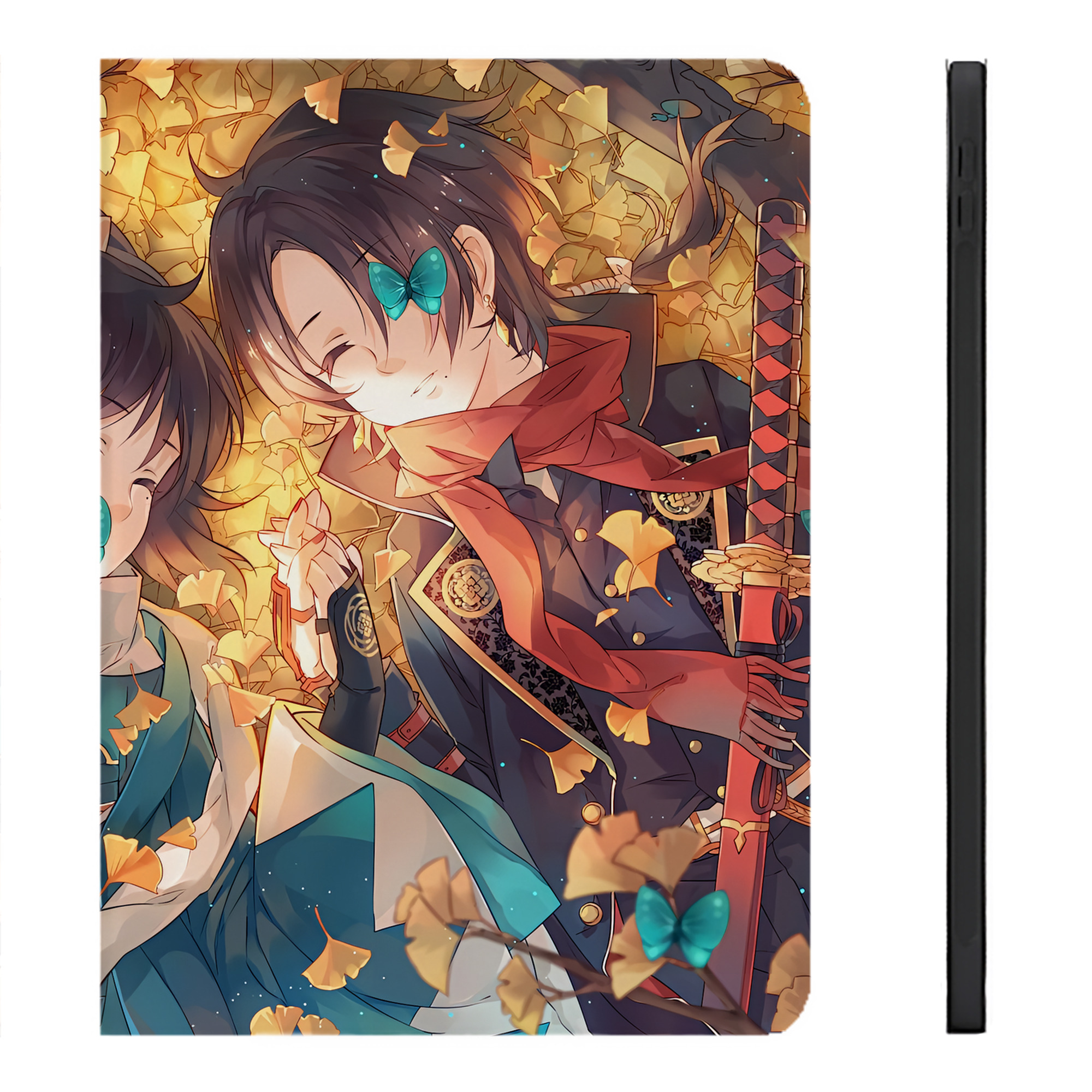 （画像用） 刀剣乱舞 Touken Ranbu IPadケース ペンホルダー付き ブックスタイルデザイン
